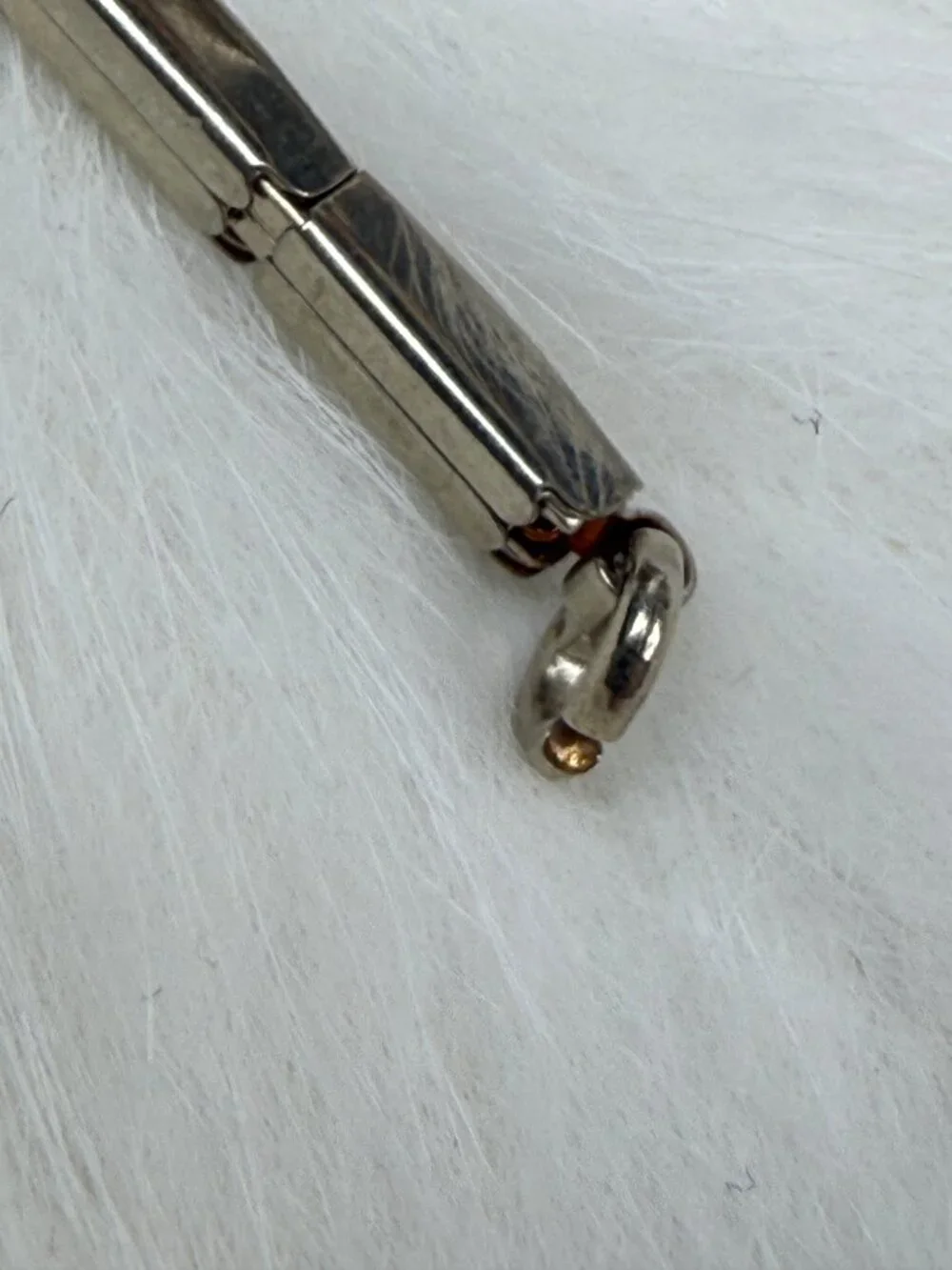 Vintage Kalbe USA 1/20 12K White Gold-Filled Watch Band 4.25